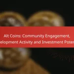Alt Coins: Community Engagement, Development Activity and Investment Potential